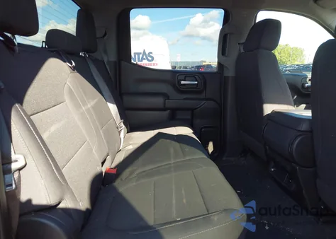 2021 Chevrolet Silverado 1500 4Wd Short Bed Custom Trail Boss z USA, uszkodzony, nr VIN 1GCPYCEH1MZ236049